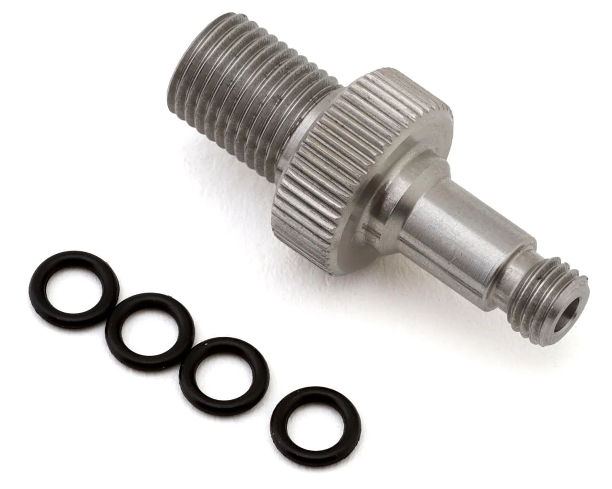 Fox Suspension Air Fill Adapter For Rear Shock (Silver) (Rezi End)